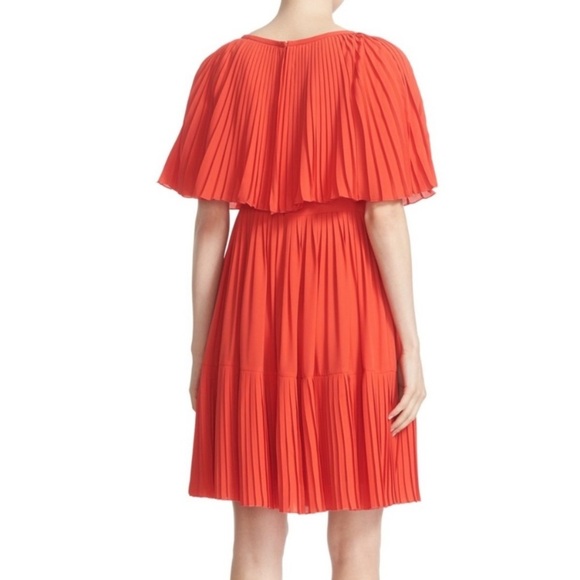 Kate Spade Collection  New York Popover Cape Bodice Pleat Dress 2 - Picture 4 of 10